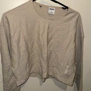 Gymshark Women's Beige Sweatshirt